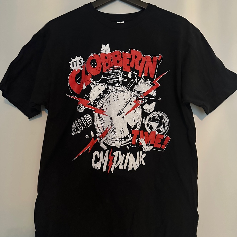 WWE CM Punk - It’s Clobberin’ Time! T-Shirt